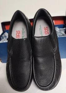 Herren SAS Navigator rutschfeste Halbschuhe Komfort Schuhe 2670-013 Schwarz Größe 9M - Bild 1 von 14