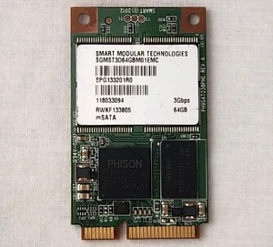 SMART Modular Technologies 64GB mSATA Internal SSD - Used, In Working Condition - Picture 1 of 5