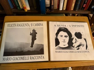 Two Rare Mario Giacomelli Photo Softcover Books Signed Italy - Picture 1 of 4
