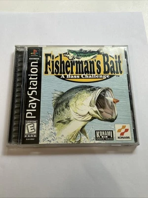 Fisherman's Bait (Sony PlayStation 1, 1999) A Bass Challenge  Complete - Image 1 of 4