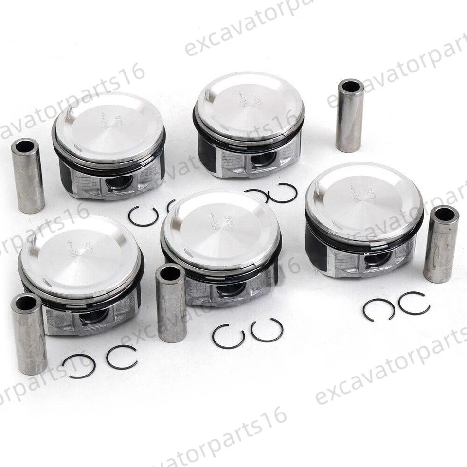 STD 5pcs Pistons Rings Set For Volvo C30 C70 XC90 S40 S60 S80 2.5 T5 L5 B5254T - Image 1 of 2