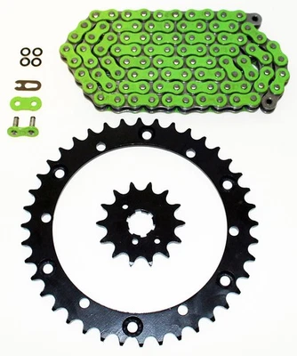 Yamaha YFZ350 350 1998 1999 2000 Banshee verde junta tórica cadena y piñón 12/41 Foto 1 de 2