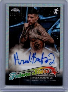 2024 Topps Chrome Boxing | Arnold Barboza Jr. #FSA-AJ | Future Stars Auto 013/120 - Imagen 1 de 2