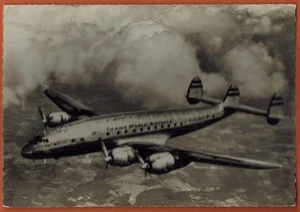Foto AK-Luftfahrt-Constellation Trans World Airlines-TWA-Ed.P.i - Bild 1 von 2