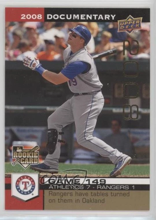 2008 Upper Deck Documentary Gold Chris Davis #4522 Rookie RC - Image 1 of 2