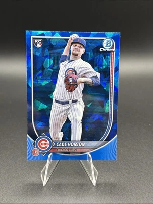2025 Bowman Chrome Sapphire Edition - Cade Horton #10 (RC) - Image 1 of 2