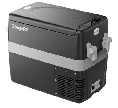 BOUGE RV BougeRV 12V Car Refrigerator Portable Freezer 42 Quart 12V/24V DC 110~240V AC