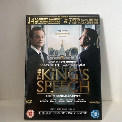 The King's Speech / The Madness of King George DVD Drama (2011) Colin Firth New - Image 1 of 4