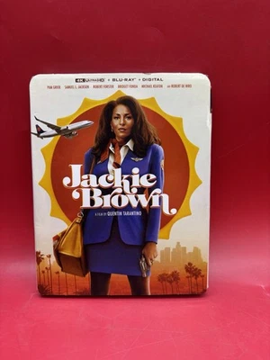JACKIE BROWN 4K ULTRA HD + BLU-RAY + DIGITAL NEW! SEALED!  WITH SLIPCOVER! - Image 1 of 2