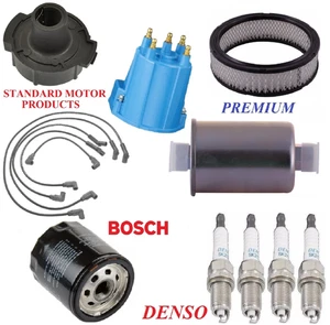 Tune Up Kit Filters Cap Wire Spark Plugs For OLDSMOBILE CALAIS L4 2.5L 1985-1986 - Picture 1 of 1