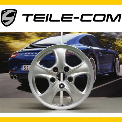 Porsche 911 996 17" Carrera4 C4 Front Wheel Rim/Wheel 7J x 17 ET55 99636212401 - Image 1 of 2