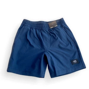 Brand New Vans Little Kids Range Elastic Shorts Dress Blues Size 5/M - Picture 1 of 1
