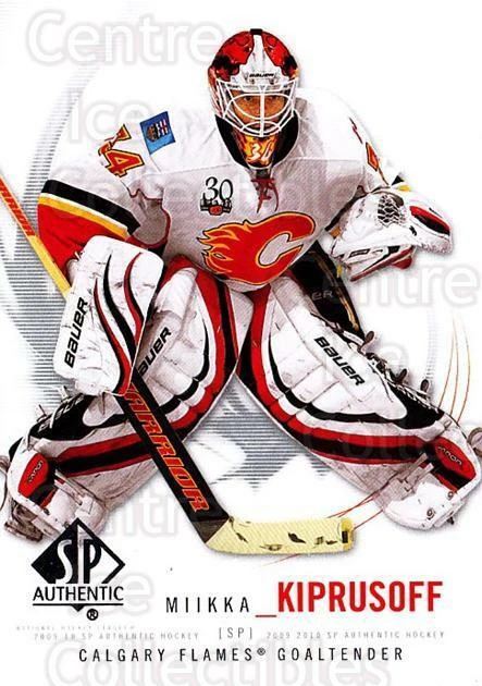 2009-10 SP Authentic #24 Miikka Kiprusoff - Image 1 of 1
