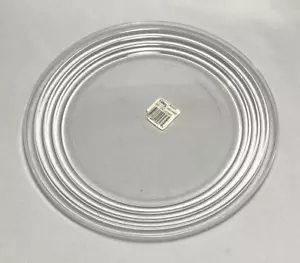 LIBBEY ~ Early Solid "DuraTuff" Glass Round DINNER PLATE (Hoops, 10.75") - Picture 1 of 6