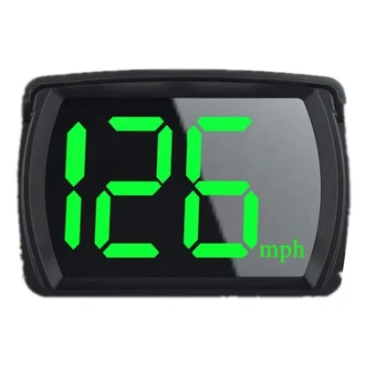 Car GPS Head Up Display Digital Speedometer MPH HUD Gauge Plug Play For Cars - Image 1 of 4