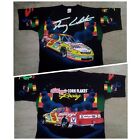 Vintage NASCAR All Over Print AOP T-Shirt [XL] Terry Labonte (Kelloggs) 1995