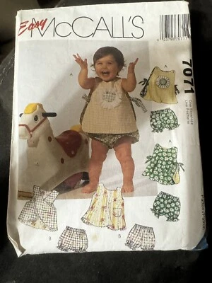 McCall’s Pattern 7071 Baby Suit CUT  - Image 1 of 3