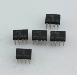 New Qty 5 Vishay LH1522 Relay SSR 50mA 1.45V DC-IN 0.2A 200V AC/DC-OUT 8-Pin - Picture 1 of 5