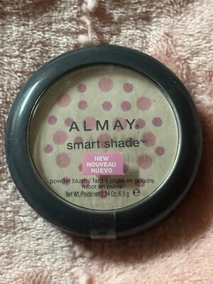 Almay Smart Shade Powder Blush # 10 Pink / Rose SEALED Discontinued NEW! - Image 1 of 2