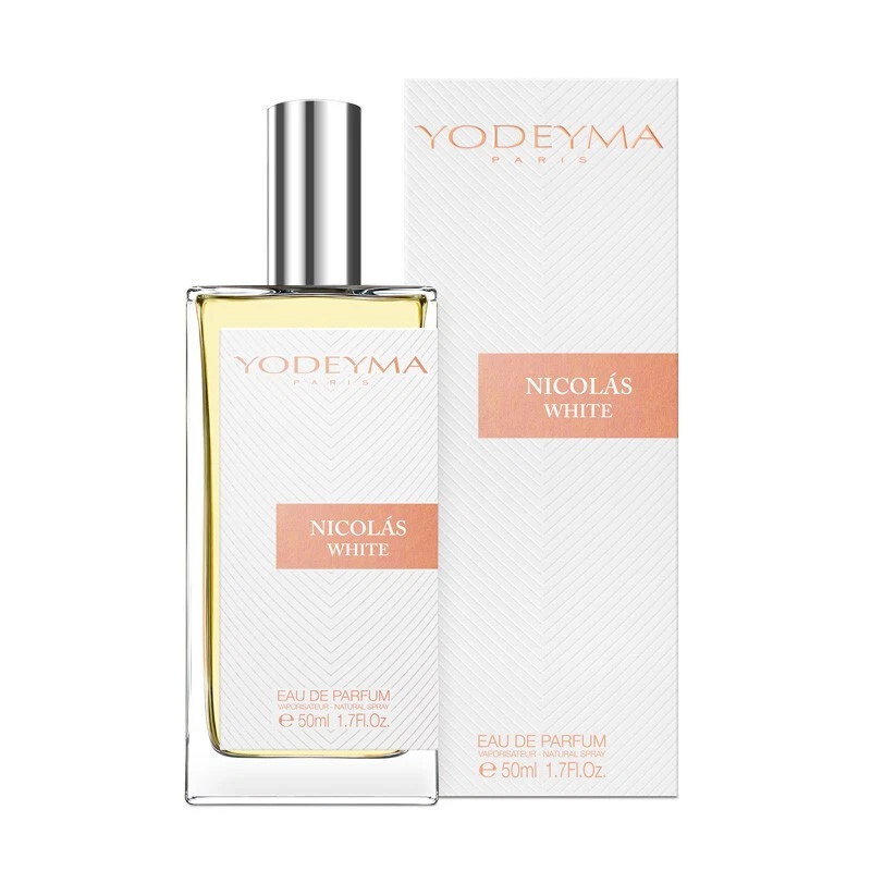 Yodeyma Nicolas White fragranza femminile eau de parfum 50 ml