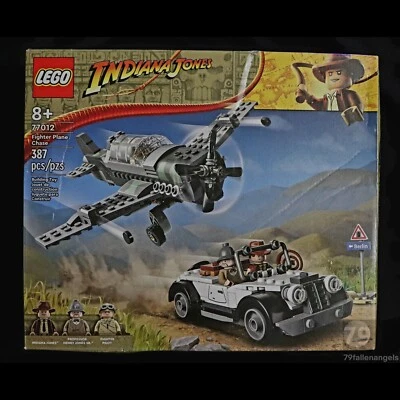 LEGO Indiana Jones y la última cruzada avión de combate persecución 77012 nuevo sellado nuevo en caja Foto 1 de 4