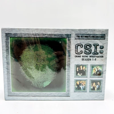 CSI: Crime Scene Investigation Season 1-5 Ultimate Collection-DVD - Bild 1 von 4