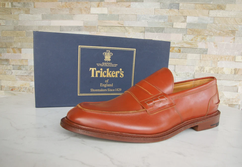 Mens Tricker’s Tricker s Loafers UK6.5 BRW Leather 3227