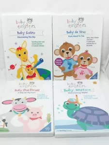 Disney Baby Einstein DVD di apprendimento lotto di 4 per 9 mesi più - Foto 1 di 5
