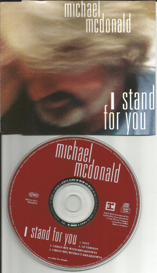 Doobie Brothers MICHAEL McDONALD I stand for you 4TRX EDIT & 2 MIXES CD single - Image 1 of 1