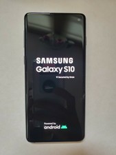 Samsung Galaxy S10 SM-G973U - 128GB - BLACK (Unlocked) Single Sim