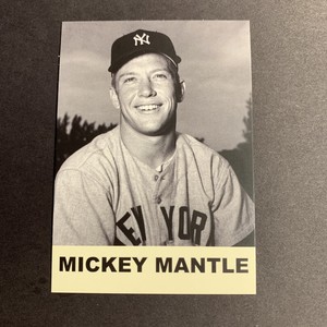 Mickey Mantle ~ Promo Card ~ #7 Baseball Card Kingdom