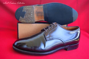 Alden Horse Leather Shell Cordovan 8 E Color 8 Cordovan Plain Toe Dover Oxblood - Picture 1 of 11