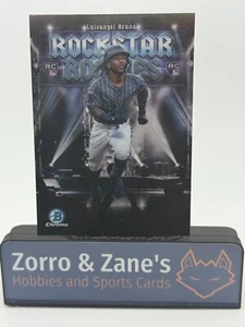 Luisangel Acuna 2025 Bowman Rockstar Rookies New York Mets RR-18 RC Insert - Bild 1 von 2