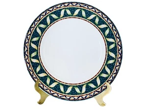 RARE Villeroy & Boch PERGAMON Multicolor Mosaic Bone China Dinner Plate NEW - Picture 1 of 7