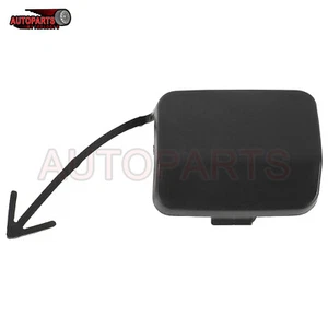 Black Painted Rear Bumper Tow Hook Eye Cover Cap For VW CC Sedan 2009-2012 - Picture 1 of 11