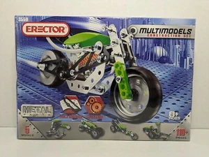 New/Sealed ERECTOR 3550 Multimodels Construction Set - 5 Models - 110+Parts - Picture 1 of 3