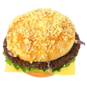 Realistyczny hamburgery realistyczna symulacja fałszywej żywności model - Zdjęcie 1 z 12