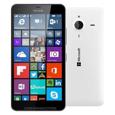 Microsoft Lumia 640 LTE 8GB Vodafone Bloqueado Color Blanco - Excelente Estado Foto 1 de 4