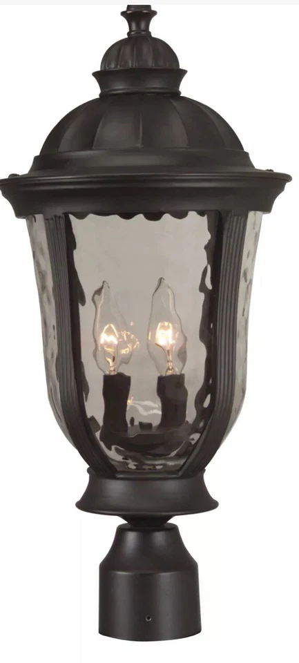 Luz de poste artesanal Z6025 Frances ou acessórios bronze oleado externo - Imagem 1 de 3