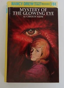 70's Hardcover Nancy Drew Mysteries Carolyn Keene 51 Mystery of the Glowing Eye - Picture 1 of 5
