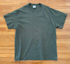 Vintage Port & Company Olive Green T Shirt SZ XL EUC Plain Blank