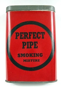 Vintage Perfect Pipe Papier Etikett Tasche Tabak Dose Seroy Tob Unabhängigkeit Mo - Bild 1 von 3