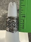 Sterling silver 925 Cigar Band Ring Size 7.5