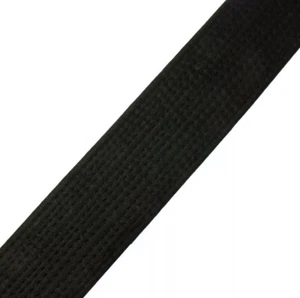 Taekwondo Karate Martial Arts 2" Double Wrap MASTER'S BLACK BELTS,8.6 Ft - Picture 1 of 2