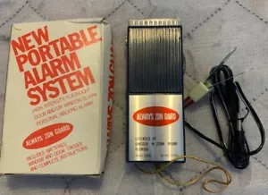 New Vintage Portable Alarm System (Always Zon Gard) Collectible - Picture 1 of 1
