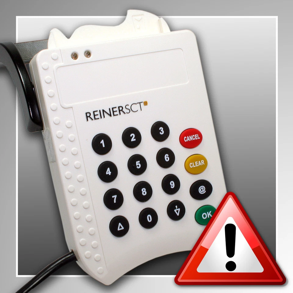 REINER SCT cyberJack® pinpad ~ HBCI-Chipkartenleser ~ Sicherheitsklasse 2 - Bild 1 von 1
