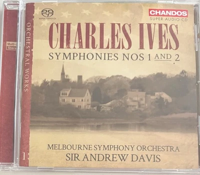 IVES - Orchestral Works Vol.1 - Davis/Melbourne Sym Orch SACD CD AS NEW! Chandos - image 1 of 2