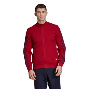 Adidas Para Hombres Rojo/Azul Id Tejido Pista Cómodo Informal Top Jersey S - Imagen 1 de 10