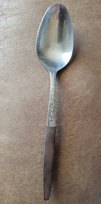 Cuchara sopera ovalada Interpur de acero inoxidable Japón canoa magdalenas cubiertos servir de colección Foto 1 de 4