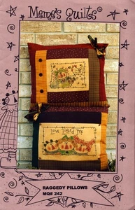 Raggedy Kissen Volkskunst primitives Quiltmuster - Bild 1 von 2